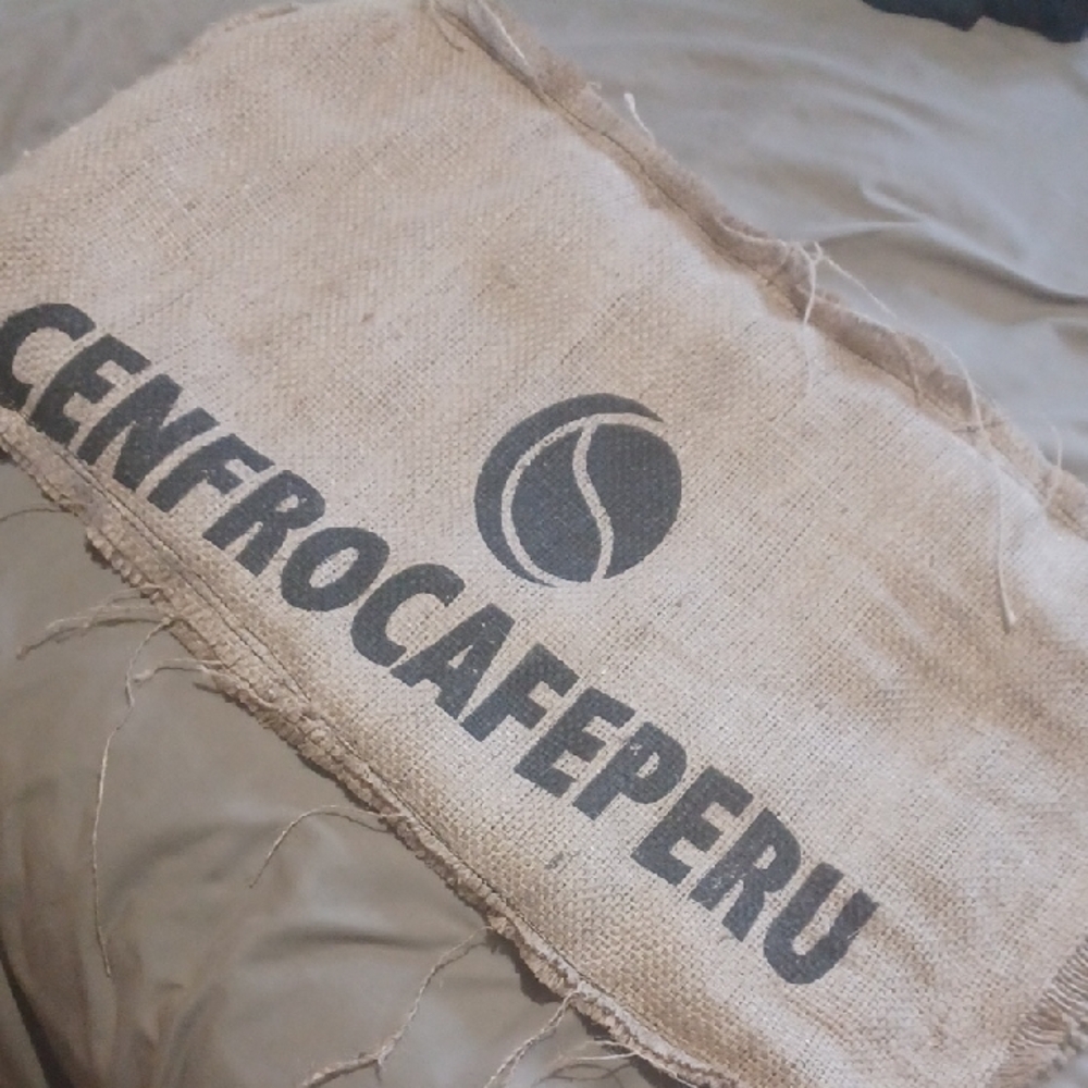 Cenfrocafe Peru Burlap Sack 2 Feet Long 1 Foot Wide